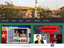 Tablet Screenshot of larrabetzutik.org